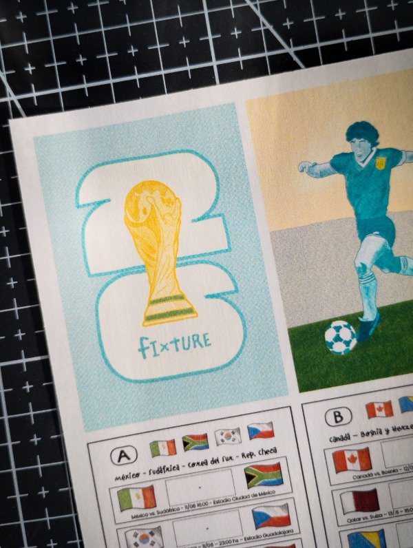 Producto - Fixture mundial 2026