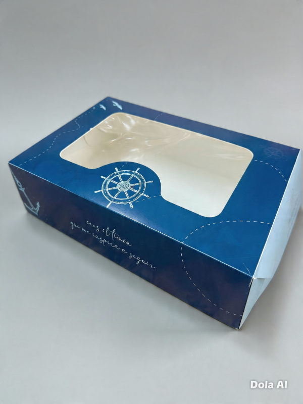 Producto - DIA DEL PADRE- CAJA TIMON CON VISOR -COD. 1245  medida 31X7X20