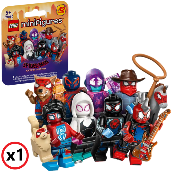 Producto - LEGO 71050 Marvel Spider-Man Across The Spider-Verse Mini-Figura Sorpresa x1