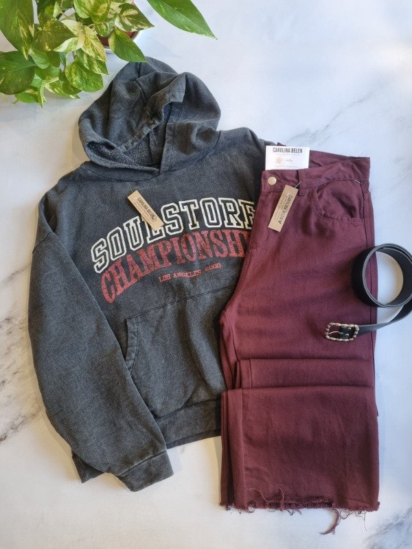 Producto - Wide leg bordo