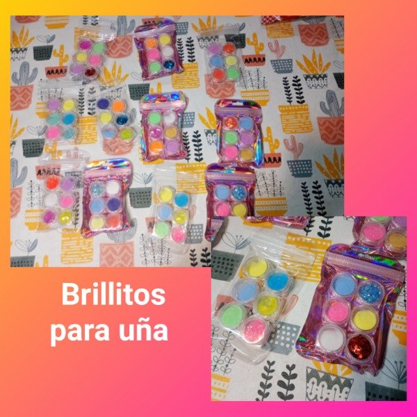 Producto - Brillito uña x6