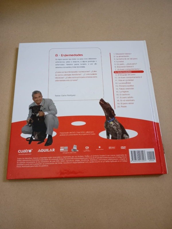 Producto - El encantador de perros #8 - Carlos Rodríguez - Aguilar 2009 Libro + DVD - 1