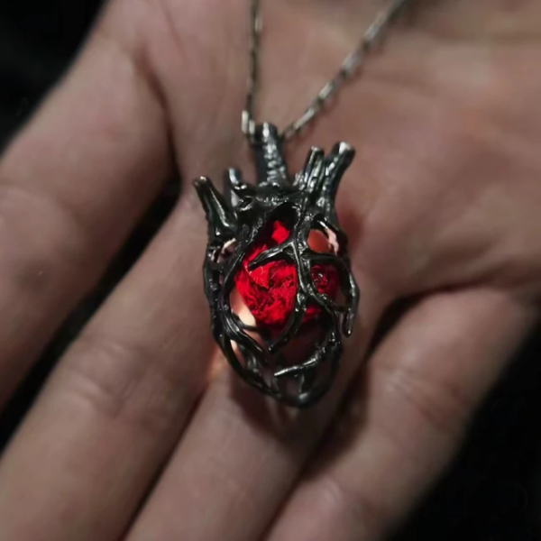 Producto - Collar corazon con piedra