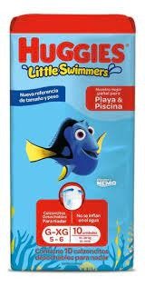 Producto - PAÑAL P/ AGUA LITTLE SWIM G/XG X10
