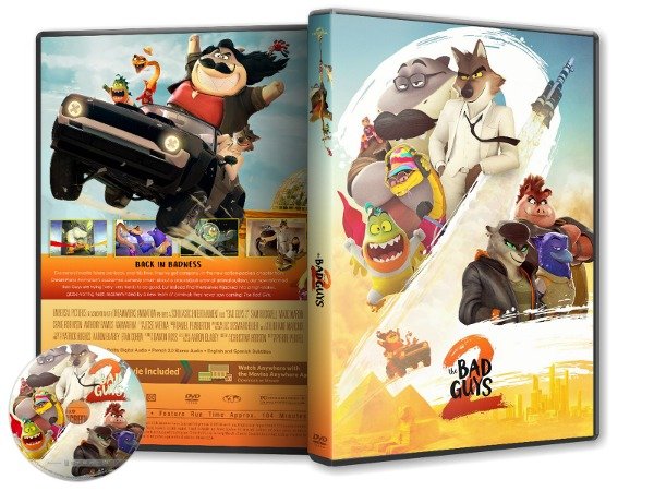 Producto - The Bad Guys 2 (2025) Dvd Latino/ingles Subt Español