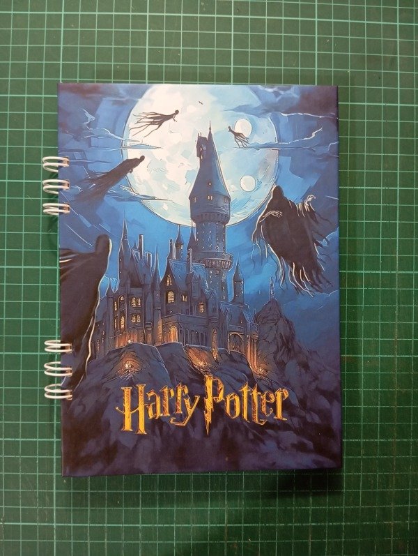 Producto - Imprimible Harry Potter A5 A6 libretas y cuadernos anilladas, abrochadas