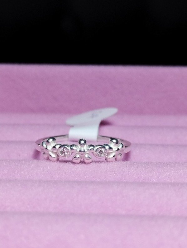 Producto - Anillo de plata 3 flores