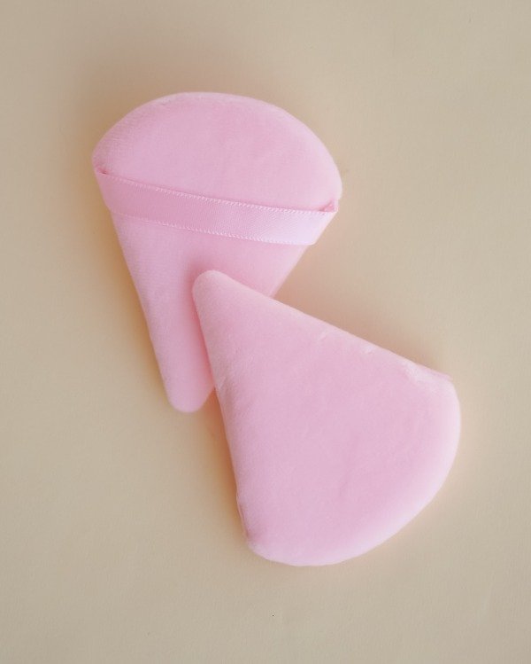 Producto - Maxi Cisne Triangular para Polvos, Rosa
