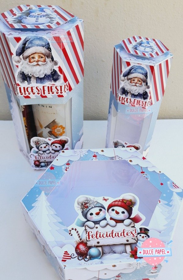 Producto - HEXAGONALES NAVIDAD 2025