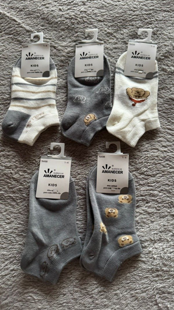 Producto - 6 socks kisd 1-4 años