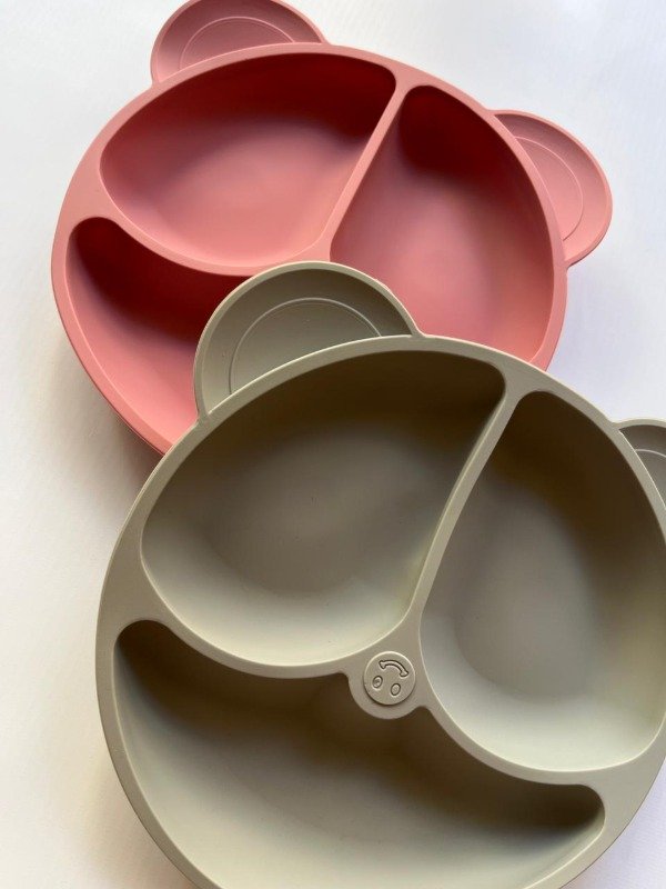 Producto - Plato 3 divisiones Panda