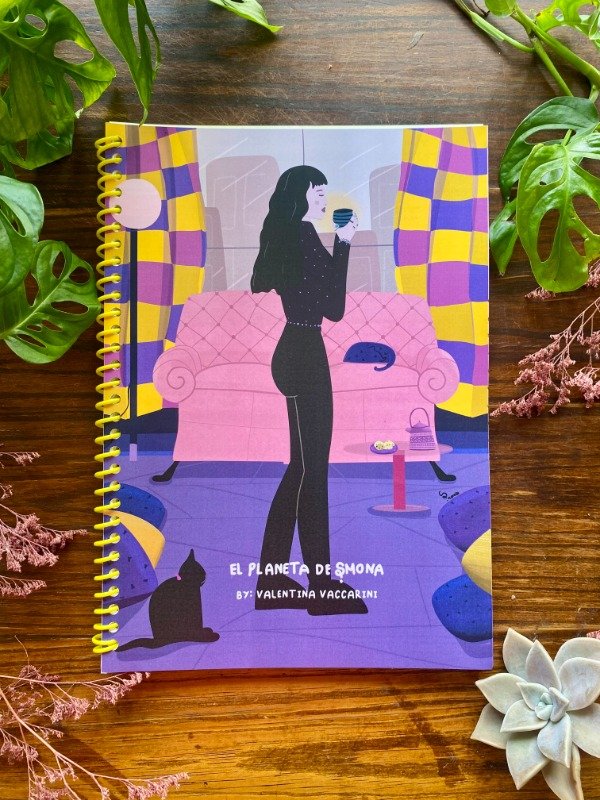 Producto - Cuaderno A4 Liso: "Café"
