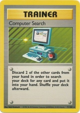 Producto - Computer Search 71/102 Base Set Unlimited