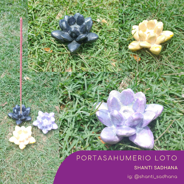 Producto - Porta sahumerios Flor de Loto