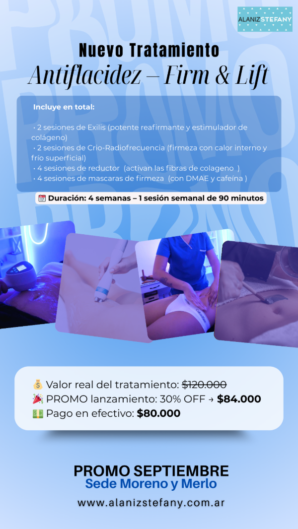 Producto - Tratamiento Antiflacidez  Firm y Lift