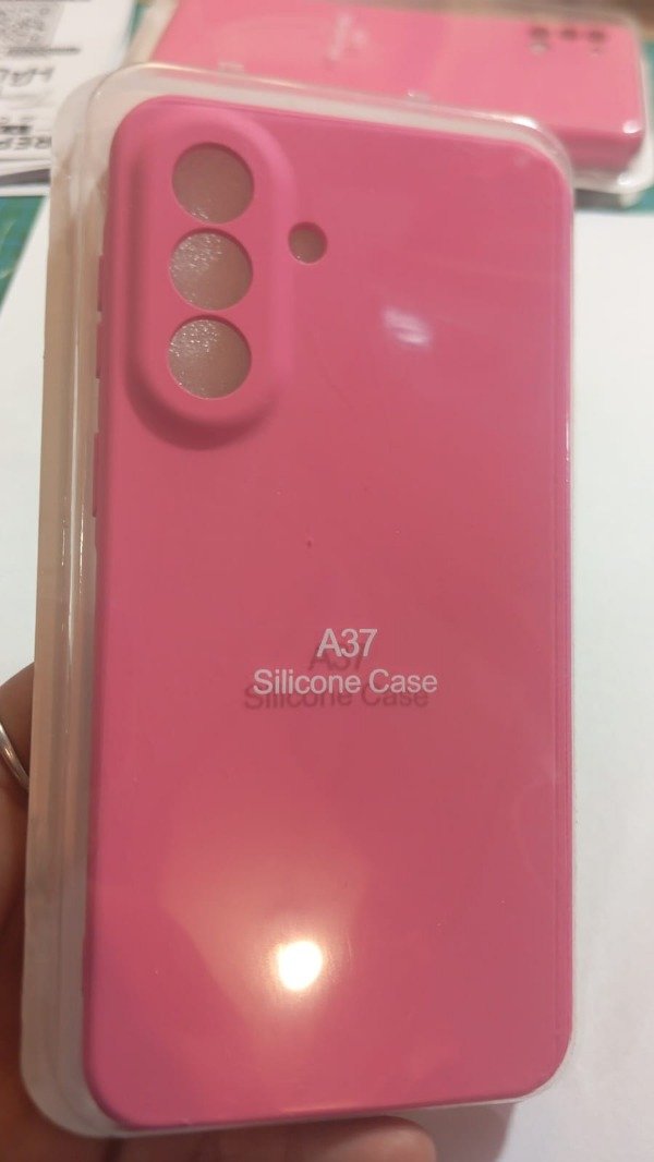 Producto - Funda Silicone Case Fucsia para Samsung A37