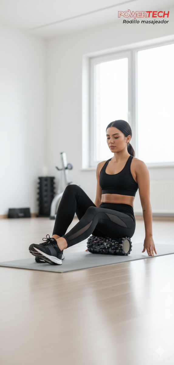 Producto - Rolo Rodillo Texturado Masajes Streching 30 x 10cm