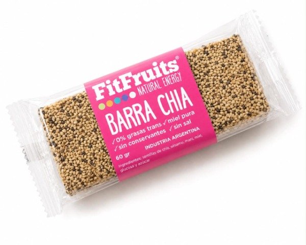 Producto - FIT FRUIST BARRA CON CHIA 10 UNIDADES - 0