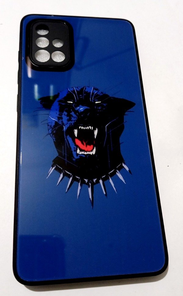 Producto - Funda Brillante Pantera para Samsung A71