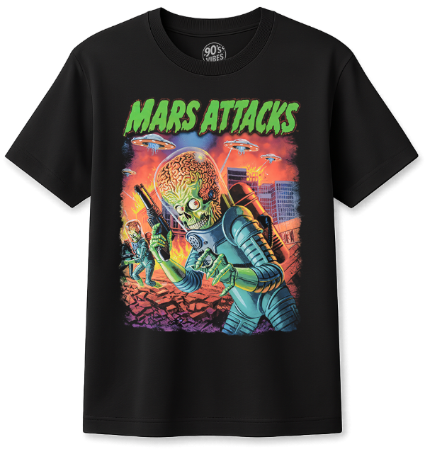 Producto - Remera Mars Attack Cine Clasico