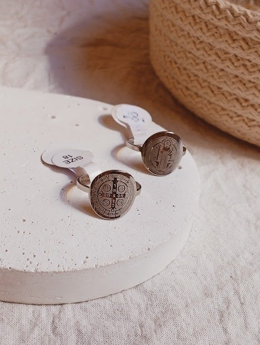Producto - Anillo San Benito  - Acero quirúrgico