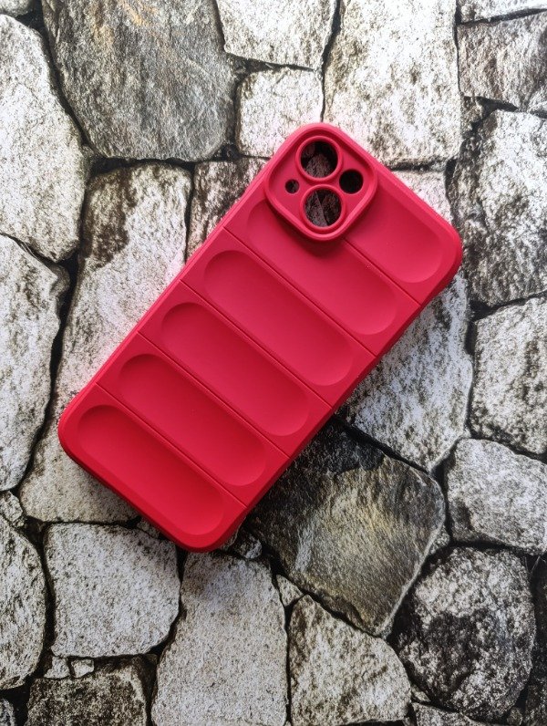 Producto - Funda puffer grip iPhone 14 plus roja