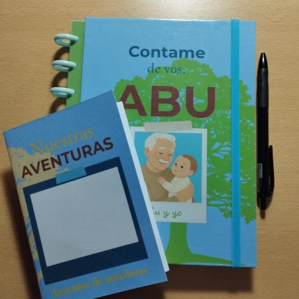 Producto - Contame de vos - Abuelo - Libro De Recuerdos - 3 al cubo