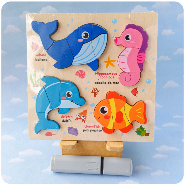 Producto - Océano Encastrable - Mis Primeros Puzzles