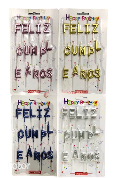 Producto - Vela feliz cumple