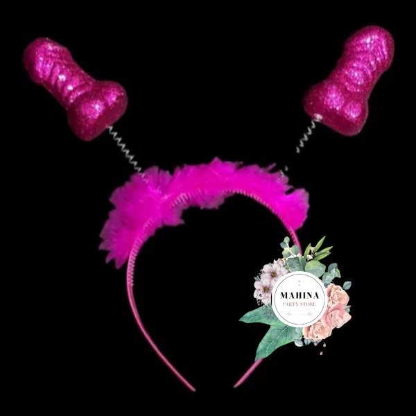 Producto - Vincha de pene fucsia