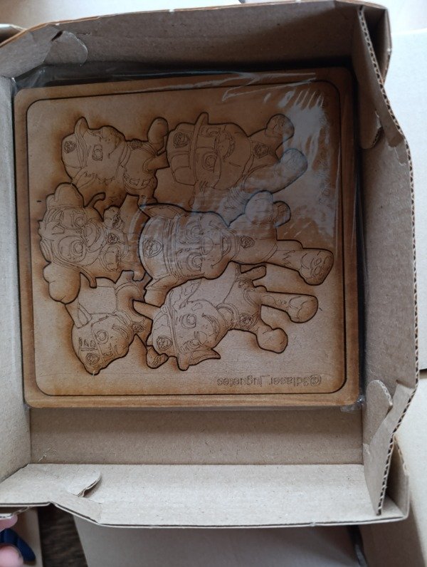 Producto - ROMPECABEZAS PERSONALIZADO DE MDF PARA PINTAR - 5