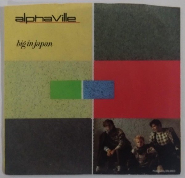 Producto - ALPHAVILLE Big In Japan Disco Simple 7 PS Promo USA 1984