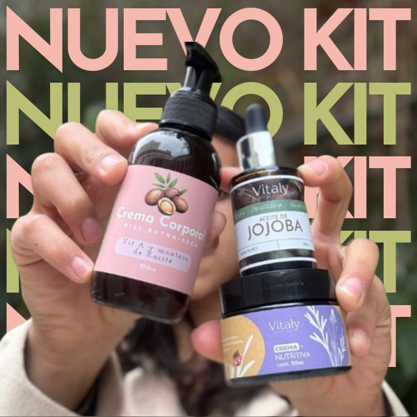 Producto - Kit de Invierno: Jojoba + Crema Nutritiva + Crema corporal