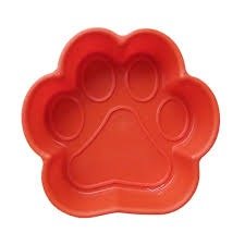 Producto - Comedero Plástico en forma de Huella