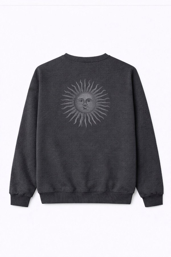 Producto - CREW NECK ORIGEN - SOL MONOCROMO