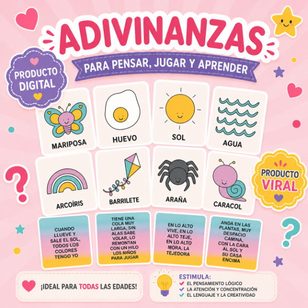 Producto - Adivinanzas IMPRIMIBLE