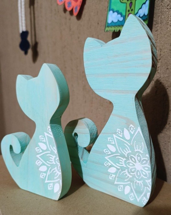 Producto - GATITOS EN MADERA - 1