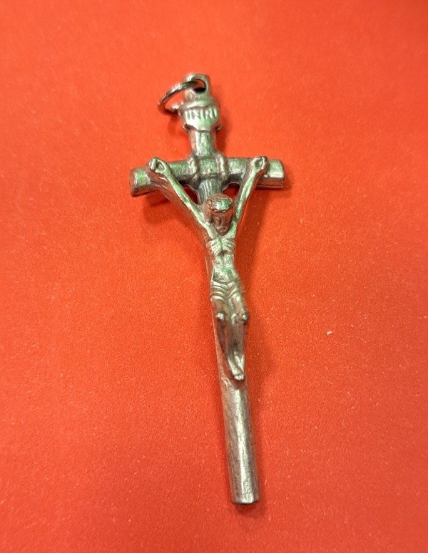 Producto - Cruz Cristiana Zamac Italiana 5,5 cm