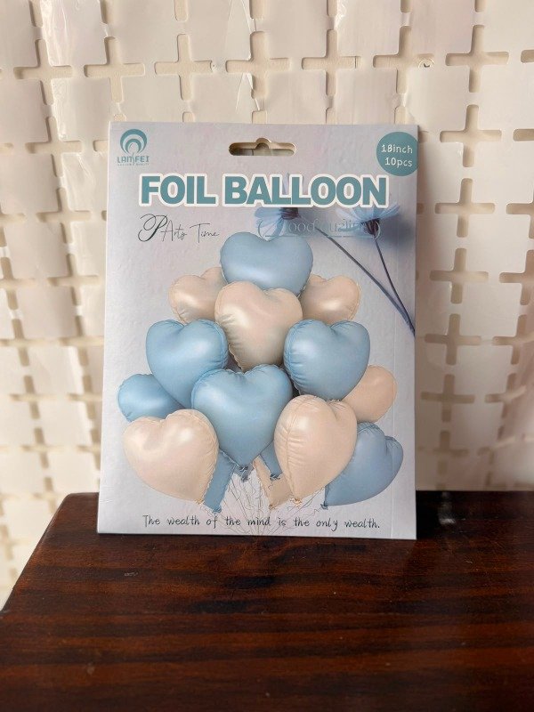 Producto - SET X10 GLOBOS Tonos mate 18" - 2