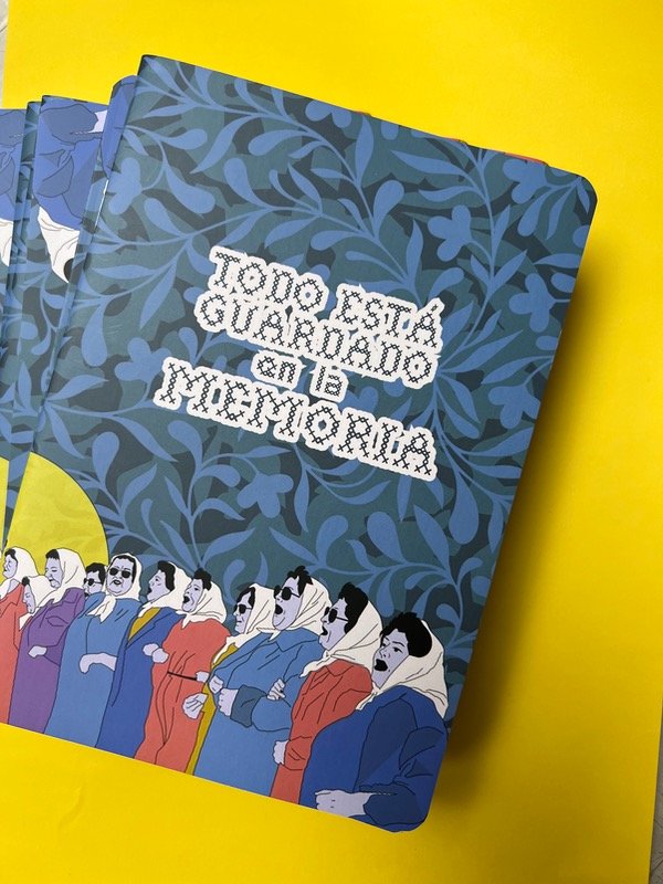Producto - Libreta MEMORIA (cápsula Flots + Amarilla)
