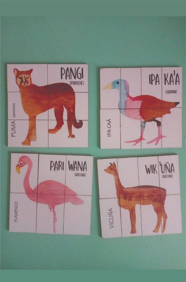 Producto - Rompecabezas inicial animales autóctonos 2