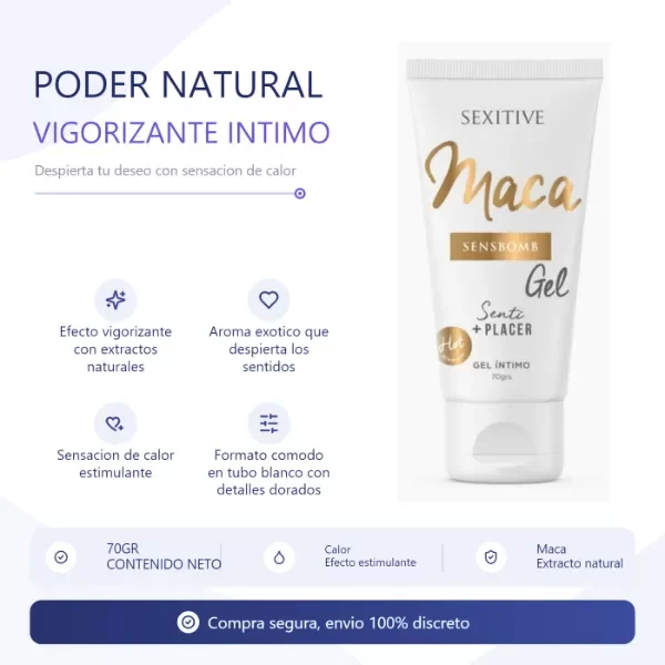 Producto - SensBomb Lub (maca) - 4