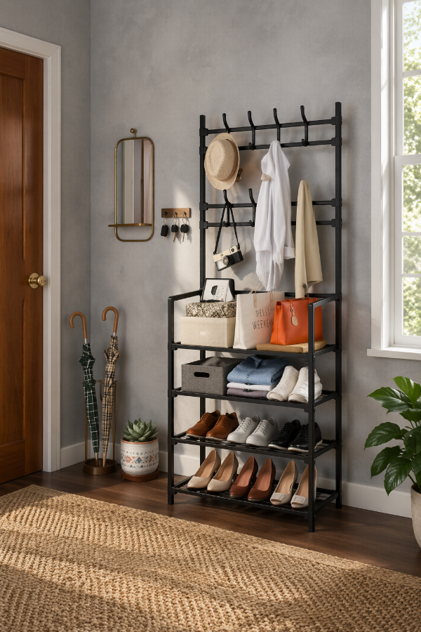 Producto - Perchero Organizador de Plástico