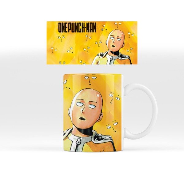 Producto - Taza Ceramica One Punch Man All Blue Otorii Anime Store