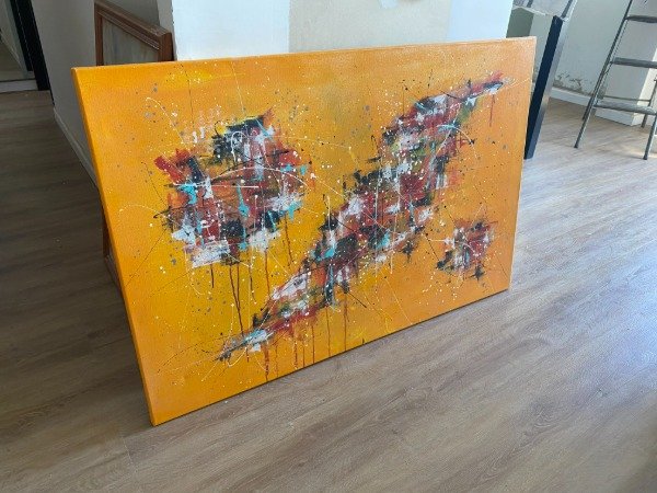 Producto - OLEO ABSTRACTO EN LIENZO 120x80 #9352