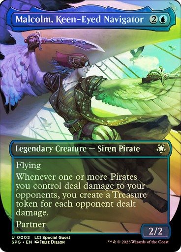 Producto - Malcolm, Keen-Eyed Navigator (Borderless Foil)