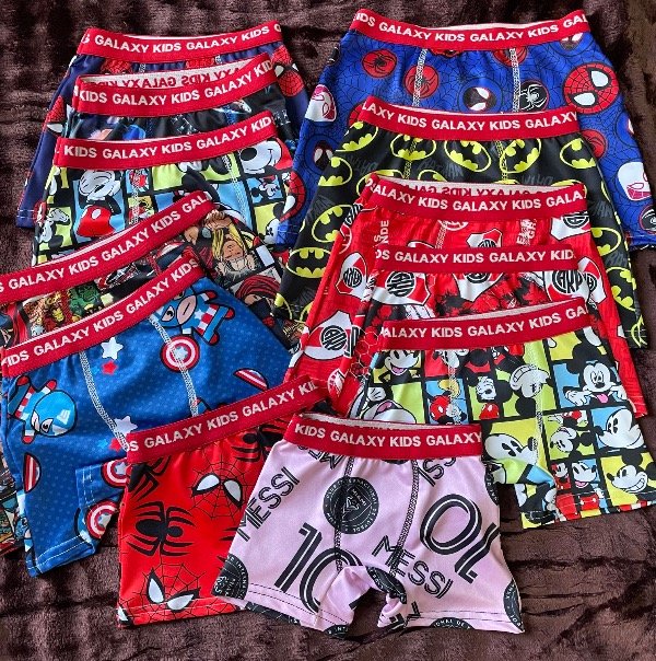 Producto - Boxer infantiles de personajes