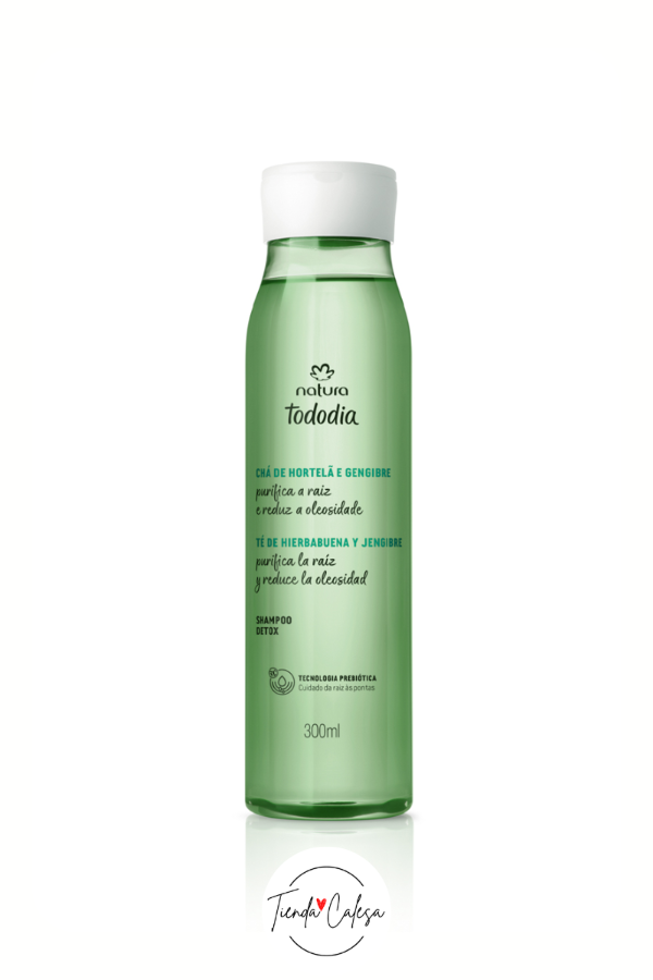 Producto - Tododía - Shampoo detox - Té de hierbabueba y jengibre
