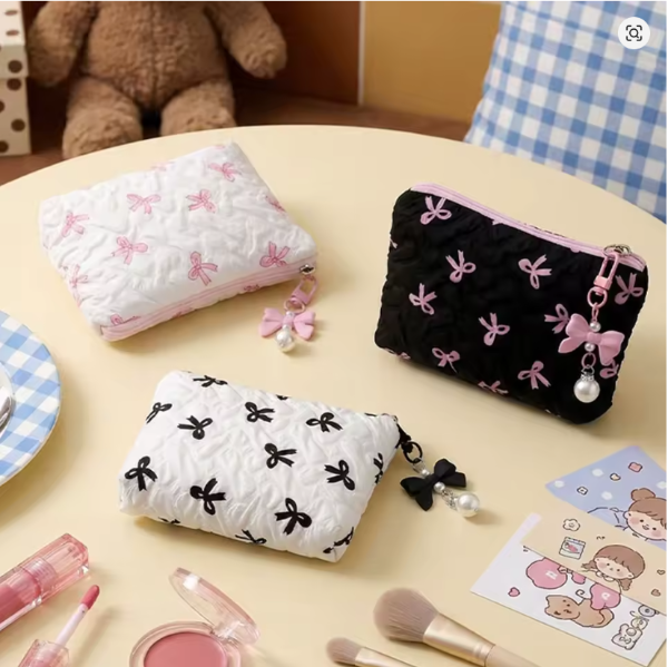 Producto - Mini neceser moños con keychain (3 opciones) - 0