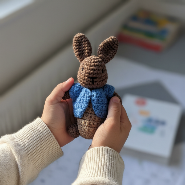 Producto - Conejo Pascuas Peter Rabbit - Amigurumi - Tejido a Crochet